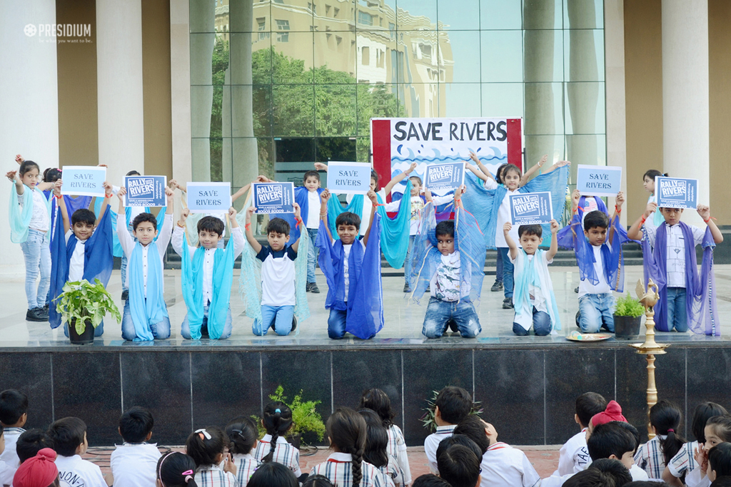 Presidium Gurgaon-57, PRESIDIANS OF GURGAON PLEDGE THEIR SUPPORT TO RALLY FOR RIVERS