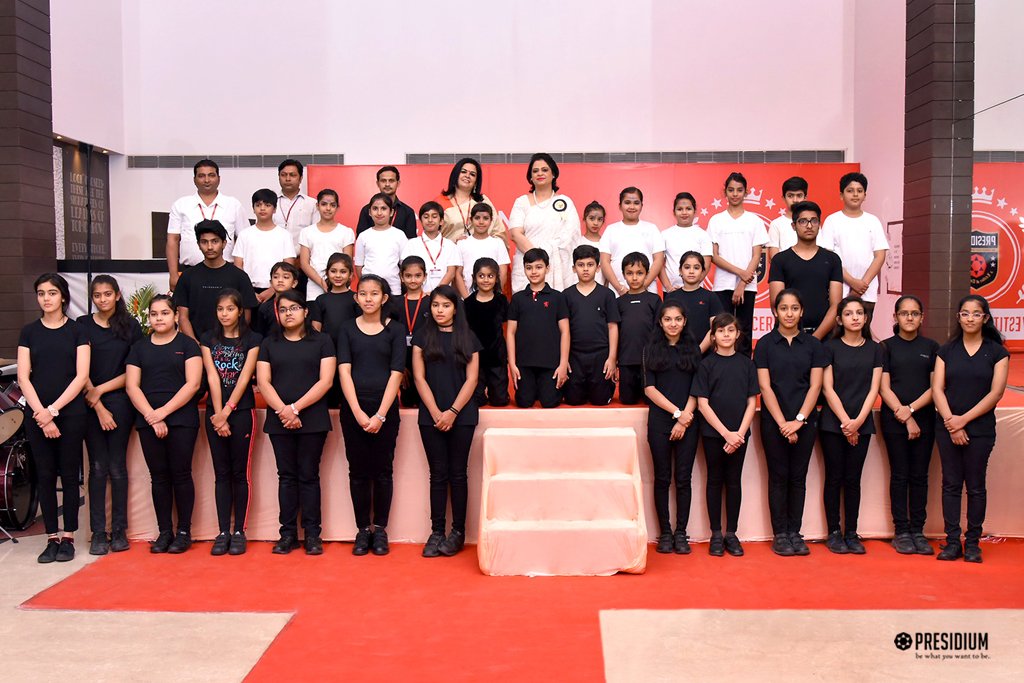 Presidium Gurgaon-57, CROWNING THE LEADERS OF TOMORROW AT INVESTITURE CEREMONY