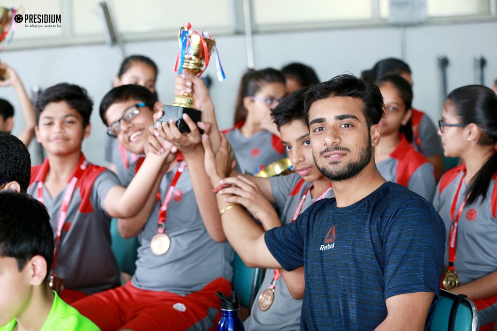Presidium Indirapuram, BADMINTON TOURNAMENT:INDIRAPURAM WINS 3RD POSITION-UNDER 14 BOYS 
