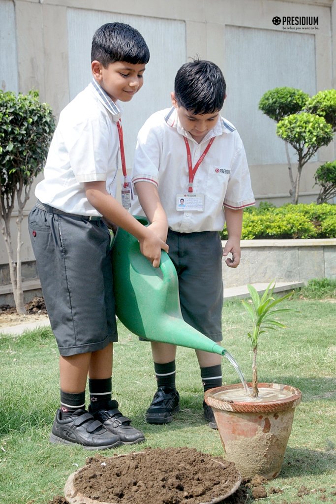 Presidium Indirapuram, WORLD EARTH DAY: A PLEDGE TO SAFEGUARD THE PLANET EARTH