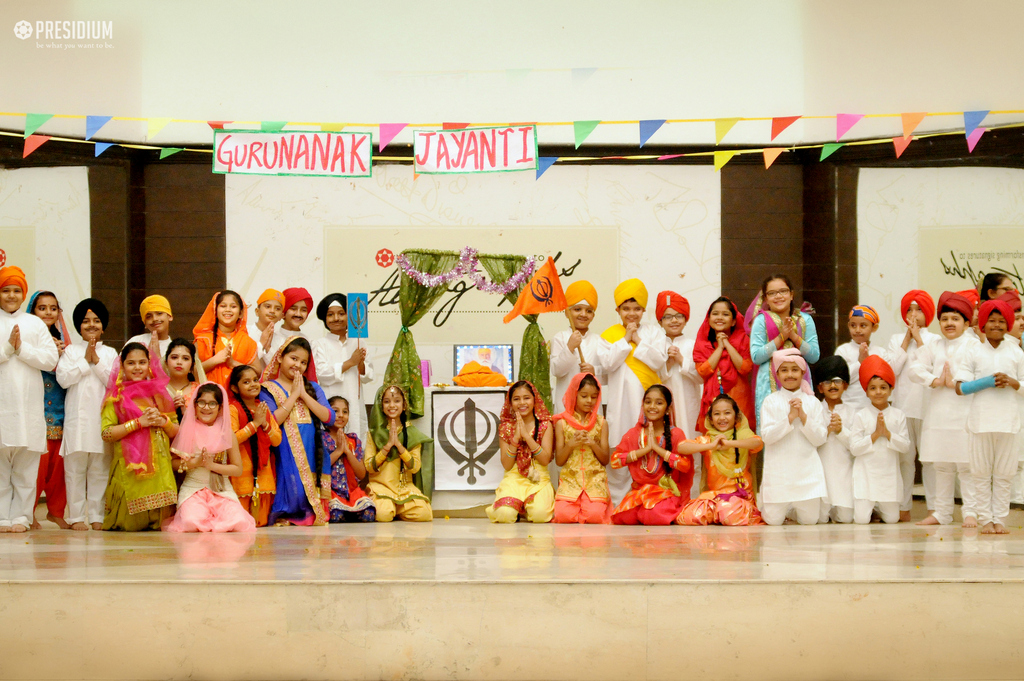 Presidium Indirapuram, PRESIDIANS FONDLY CELEBRATE GURPURAB WITH THE SPIRIT OF DEVOTION