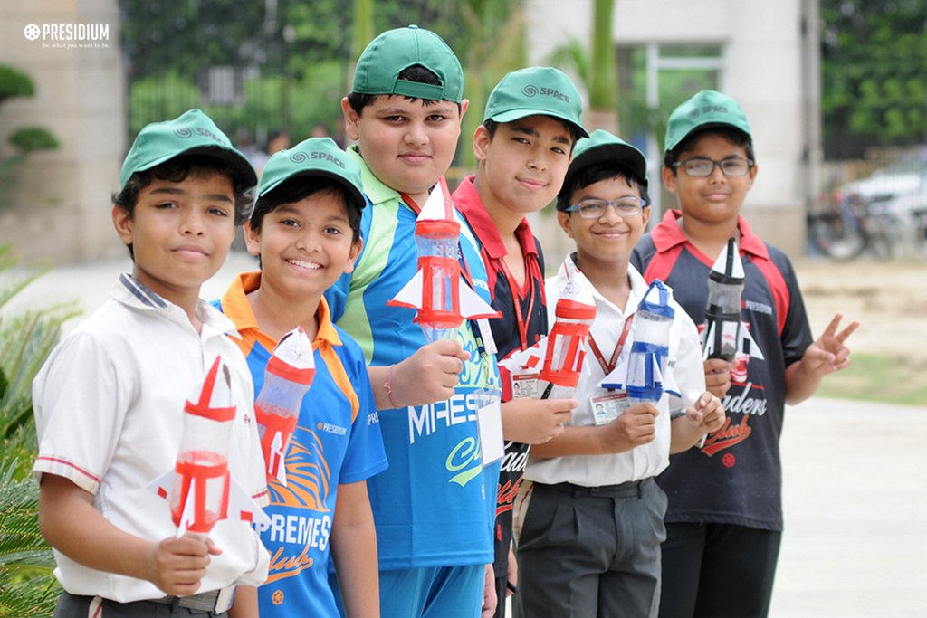 Presidium Indirapuram, OUR YOUNG ASTRONAUTS ENJOY A SESSION ON ADVANCED ROCKETRY