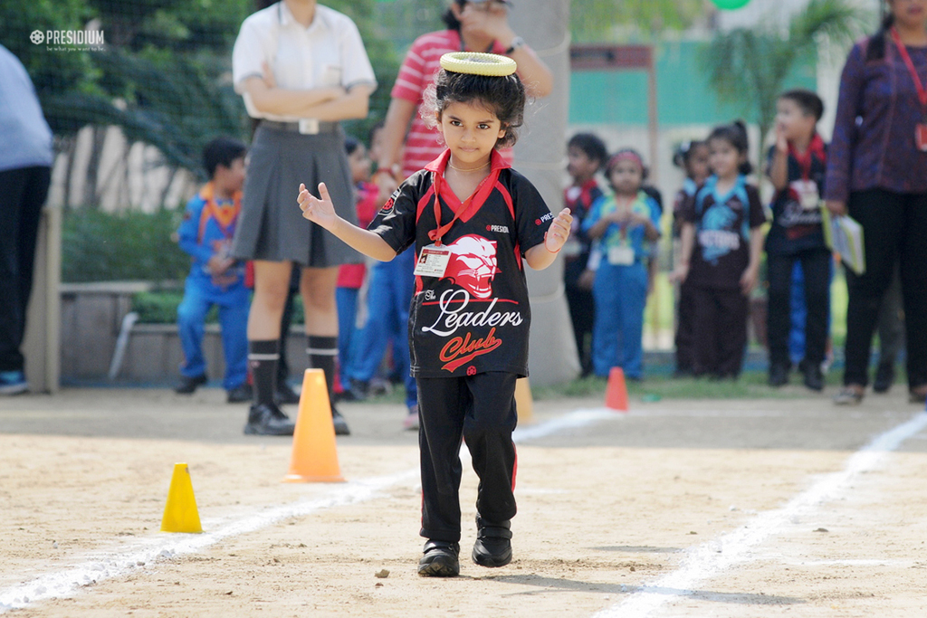 Presidium Indirapuram, ANNUAL SPORTS DAY:PRESIDIANS DISPLAY IDEAL TEAM SPIRIT & STRENGTH