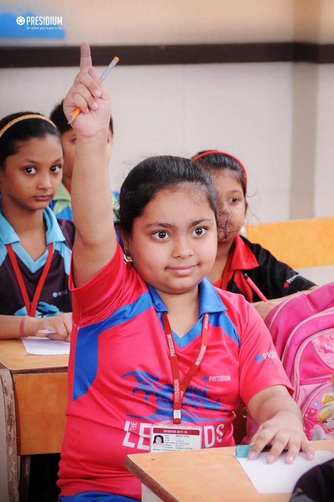 Presidium Indirapuram, INTRA-CLASS GK QUIZ: KNOWLEDGEABLE SESSION FOR LITTLE PRESIDIANS