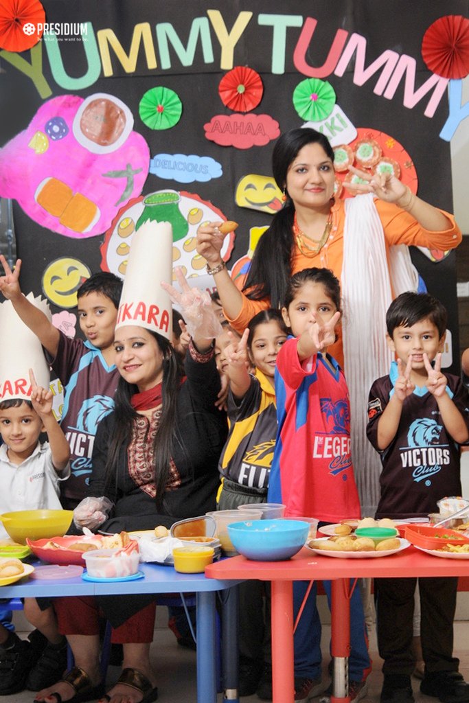 Presidium Rajnagar, YUMMY TUMMY DAY: A GREAT TREAT FOR THE TINY TOTS