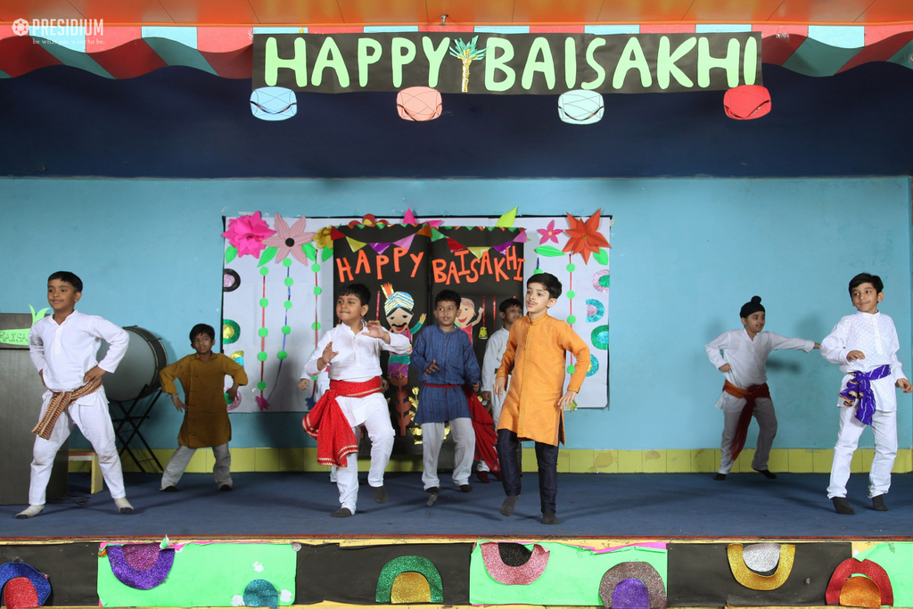 Presidium Vivek Vihar, HAPPY BAISAKHI! PRESIDIANS CELEBRATE THE NEW HARVEST SEASON