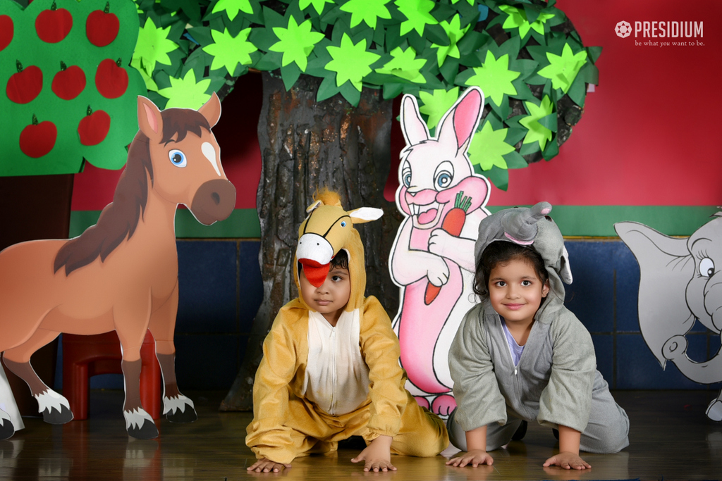 Presidium Punjabi Bagh, PRESIDIUM TURNS INTO AN ANIMAL KINGDOM TO CULMINATE THEME-ANIMALS