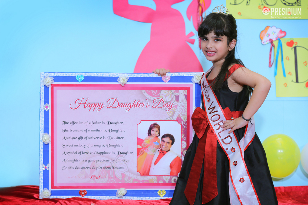 Presidium Punjabi Bagh, DAUGHTER’S DAY:PRESIDIUM DAUGHTERS HONOURED WITH SPECIAL BADGES