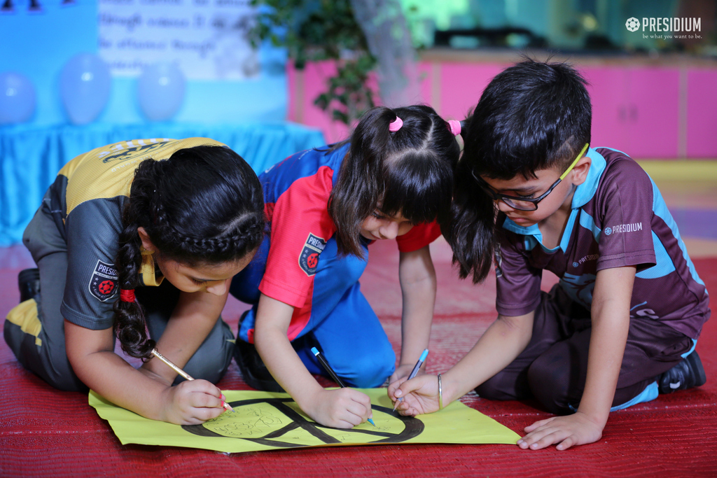 Presidium Punjabi Bagh, INTERNATIONAL DAY OF PEACE:PRESIDIANS SPREAD LOVE & PEACE!