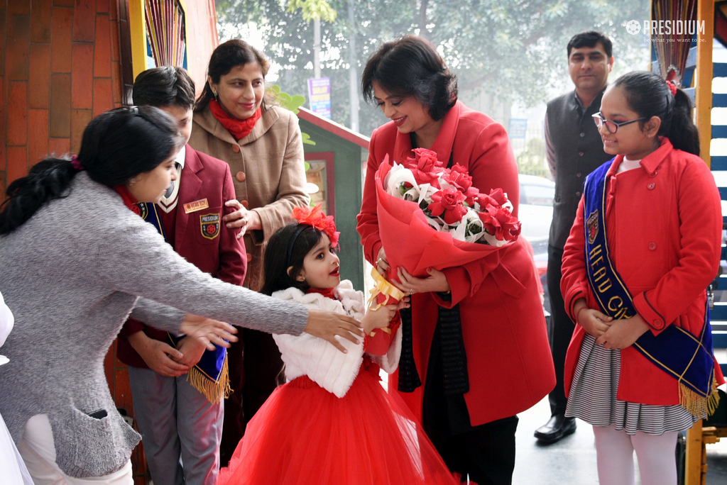 Presidium Punjabi Bagh, STUDENTS MARK CHRISTMAS WITH SUDHA MA’AM