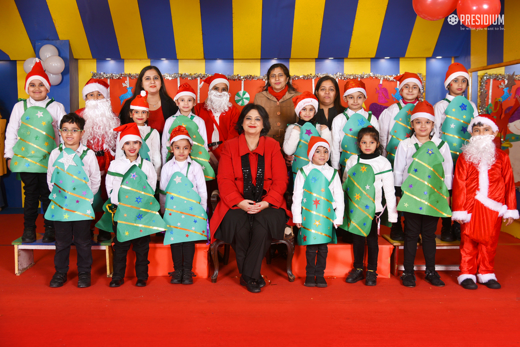 Presidium Punjabi Bagh, STUDENTS MARK CHRISTMAS WITH SUDHA MA’AM