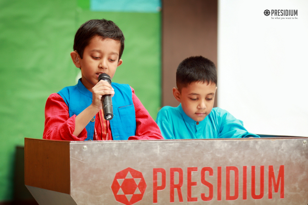 Presidium Rajnagar, THE SCHOOL ATRIUM ENLIVENS WITH EID CELEBRATIONS