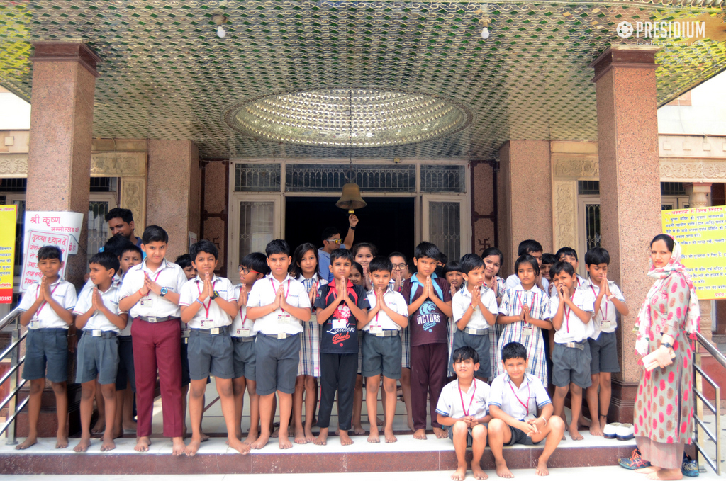 Presidium Rajnagar, YOUNG DEVOTEES VISIT SACRED RELIGIOUS PLACES