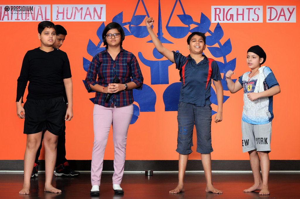 Presidium Rajnagar, CELEBRATING WORLD HUMAN RIGHTS DAY WITH A SPECIAL ASSEMBLY