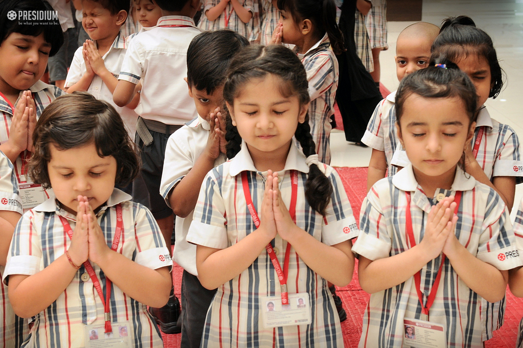 Presidium Rajnagar, GREETINGS OF EID MUBARAK REVERBERATES THROUGH THE SCHOOL