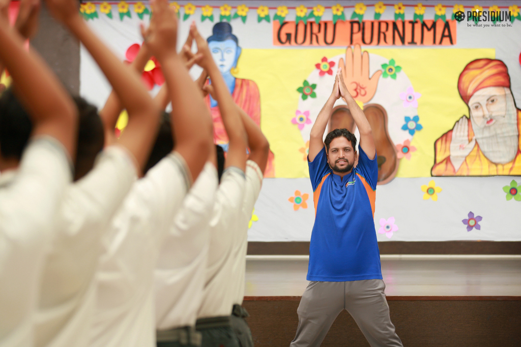 Presidium Rajnagar, REKINDLING THE ‘GURU-SHISHYA’ PARAMPARA AT PRESIDIUM ON GURU PURNIMA