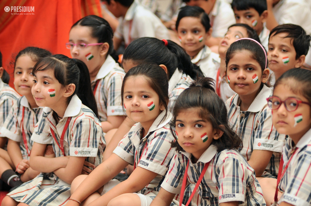 Presidium Rajnagar, PRESIDIANS HAIL THE LAND OF THE BRAVE ON INDEPENDENCE DAY