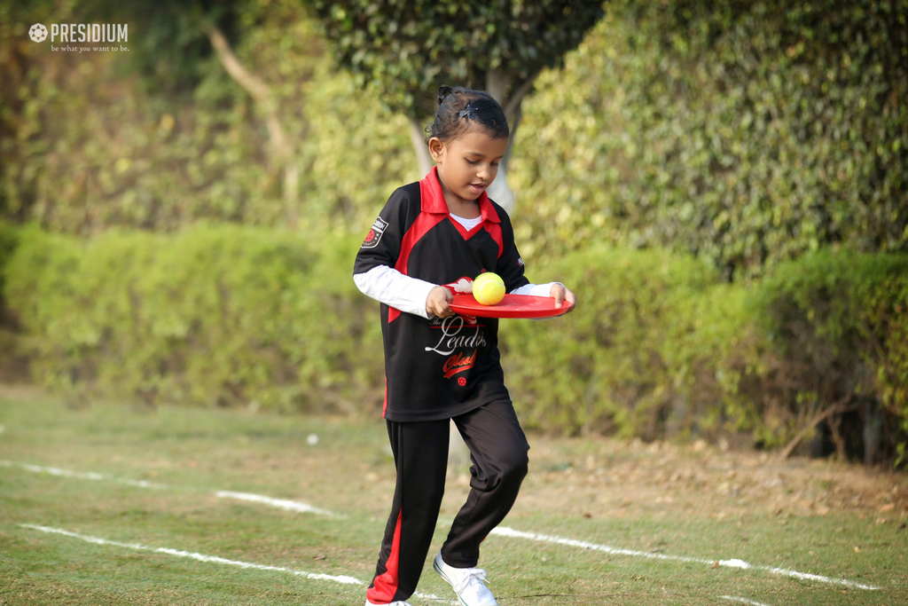 Presidium Rajnagar, SPORTS DAY SEMI FINALS: SPORTS REVEAL THE CHARACTER OF PLAYERS