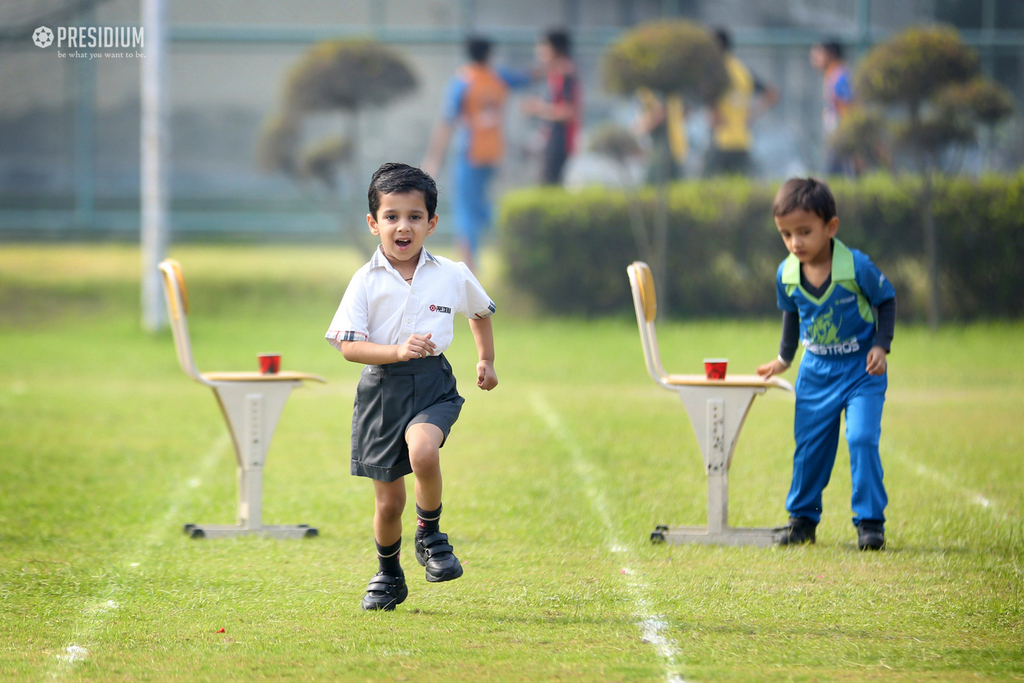 Presidium Rajnagar, SPORTS DAY SEMI FINALS: SPORTS REVEAL THE CHARACTER OF PLAYERS