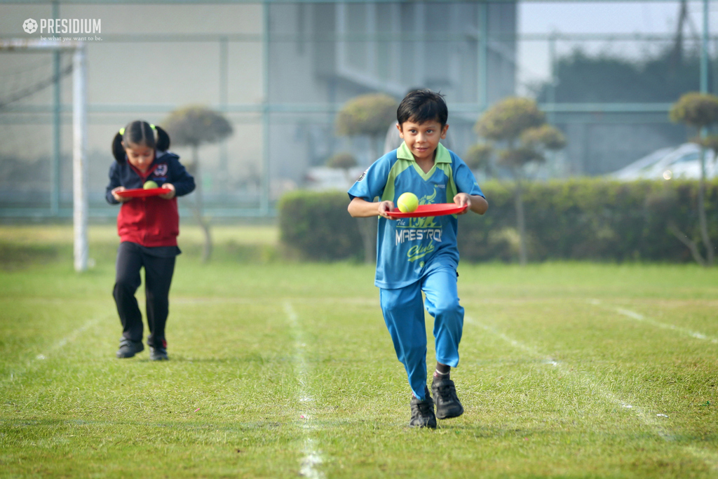 Presidium Rajnagar, SPORTS DAY SEMI FINALS: SPORTS REVEAL THE CHARACTER OF PLAYERS