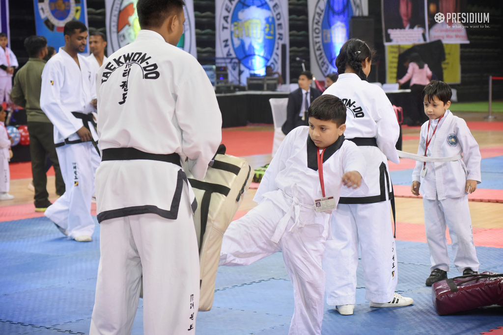 Presidium Rajnagar, Sub junior Taekwondo Championship Report