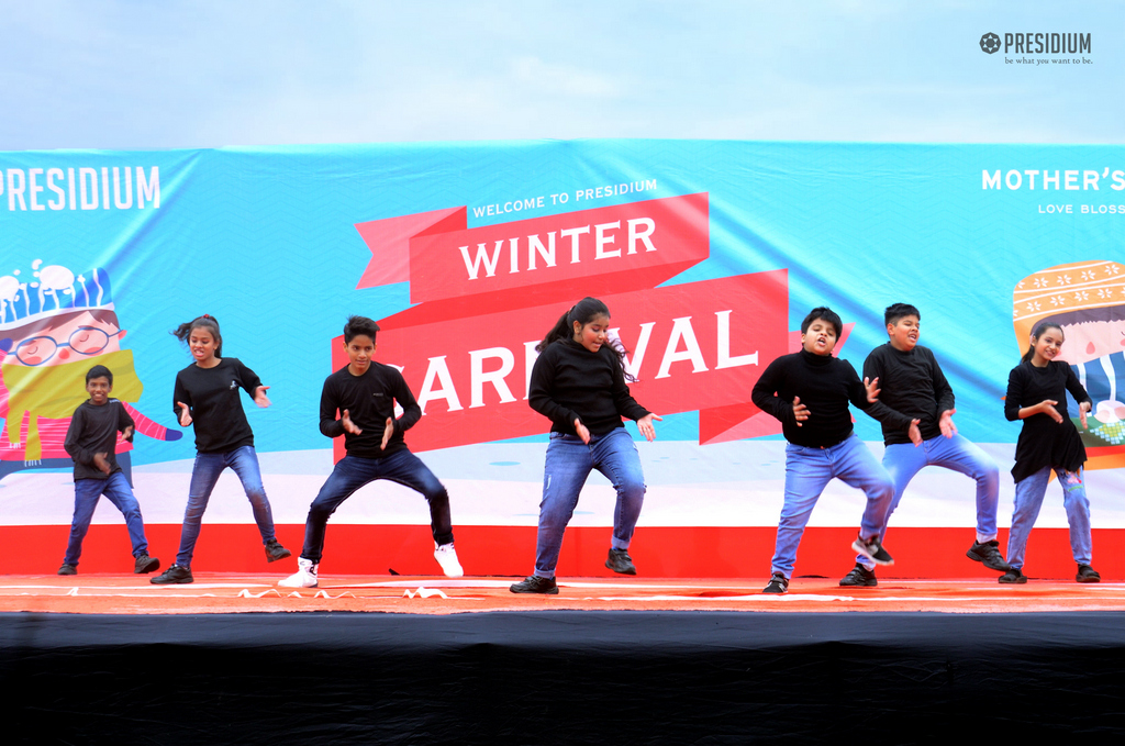 Presidium Rajnagar, PRESIDIANS HAVE A MERRY TIME AT WINTER CARNIVAL