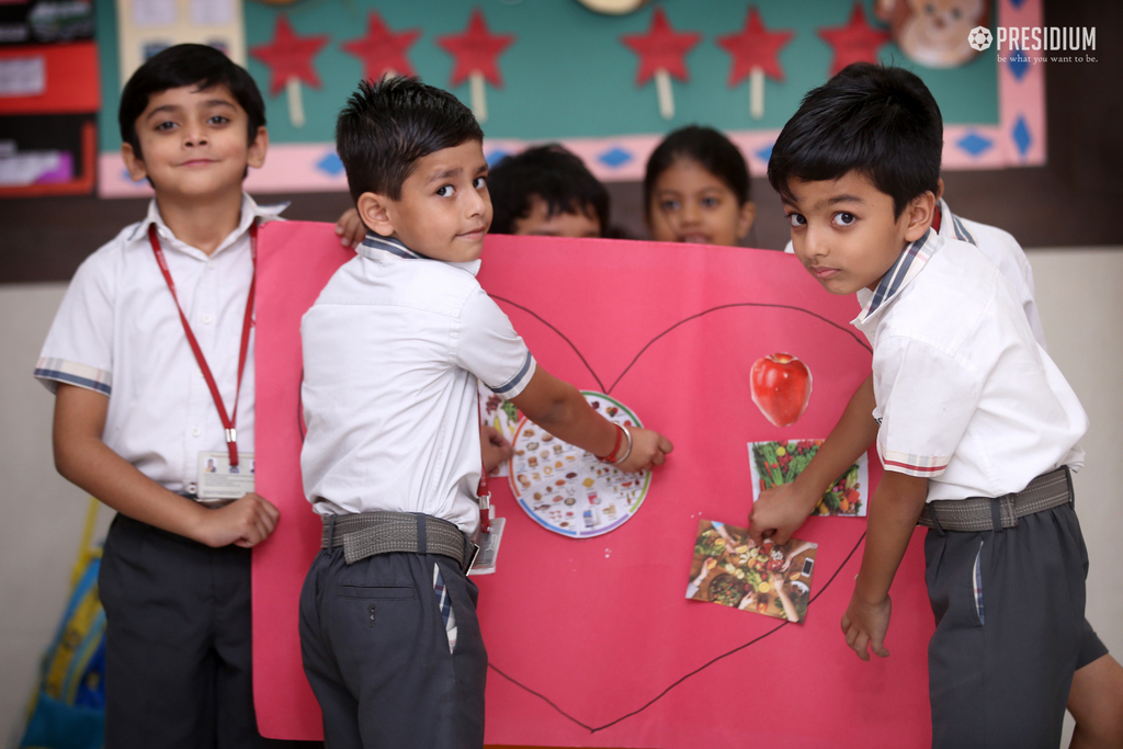 Presidium Rajnagar, HEART DAY: PRESIDIANS GIVE THUMBS UP TO A HEALTHY LIFESTYLE