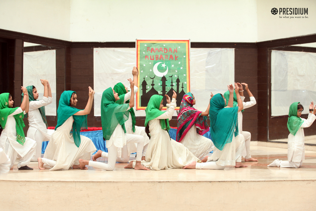 Presidium Indirapuram, RAMADAN MUBARAK! PRESIDIANS HOST A SPECIAL ASSEMBLY ON EID