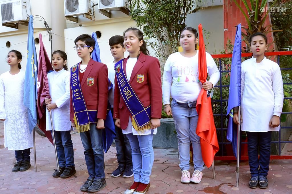 Presidium Indirapuram, STUDENTS CELEBRATE THE UNITY OF INDIA WITH MRS.SUDHA GUPTA