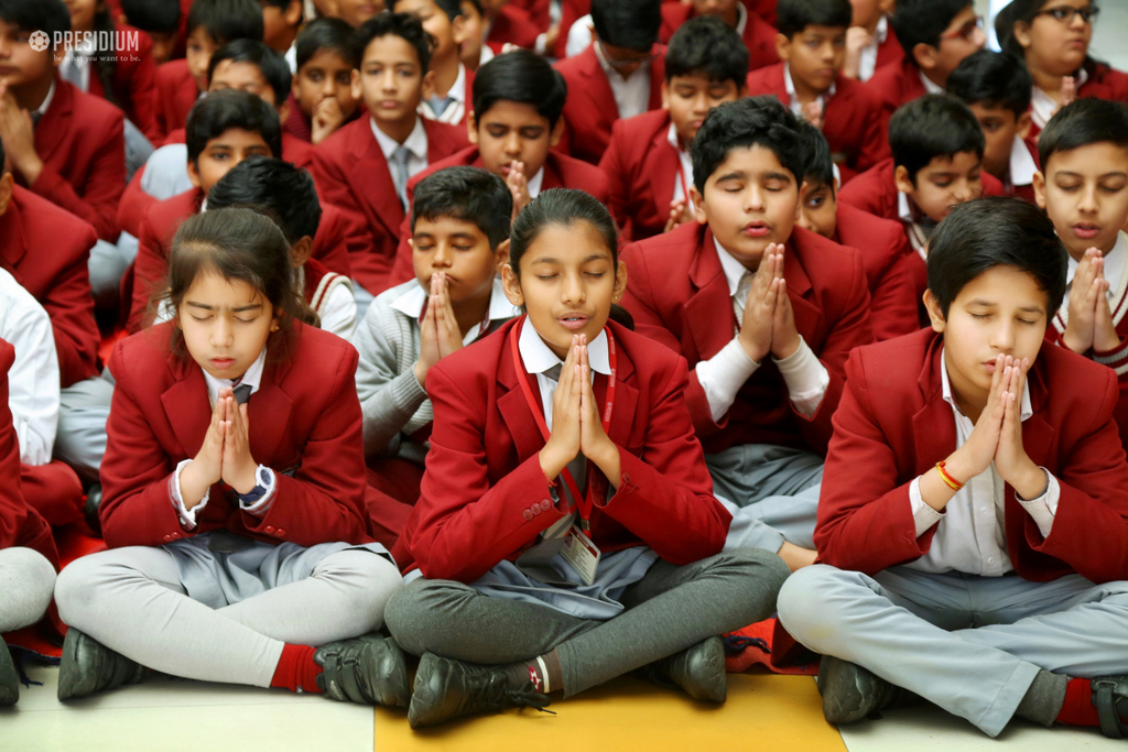 Presidium Indirapuram, STUDENTS CELEBRATE THE UNITY OF INDIA WITH MRS.SUDHA GUPTA