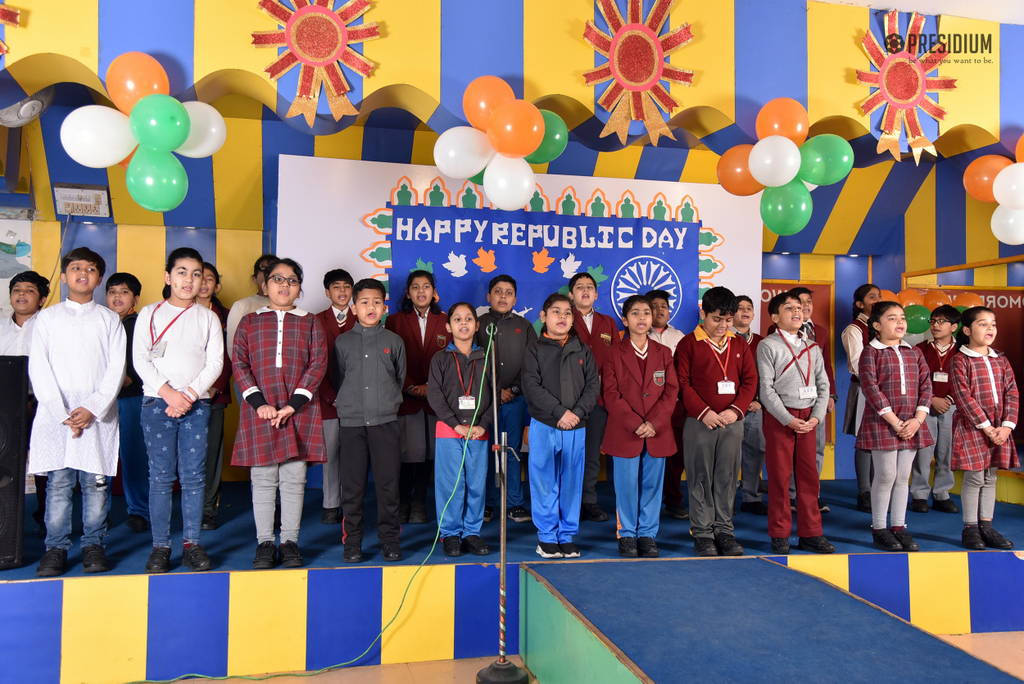 Presidium Punjabi Bagh, PRESIDIUM  MARKS THE 71st REPUBLIC DAY WITH PATRIOTIC FERVOR