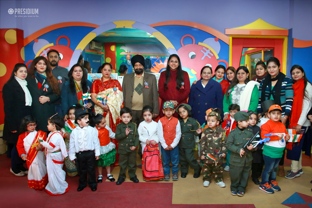 Presidium Vivek Vihar, PRESIDIANS CELEBRATE REPUBLIC DAY WITH DEAR  SUDHA MA'AM