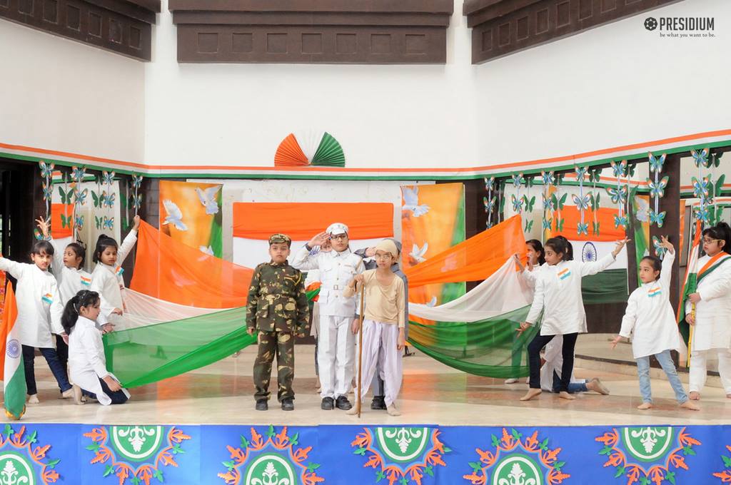 Presidium Indirapuram, PATRIOTIC PRESIDIANS CELEBRATE 69TH REPUBLIC DAY WITH ZEST