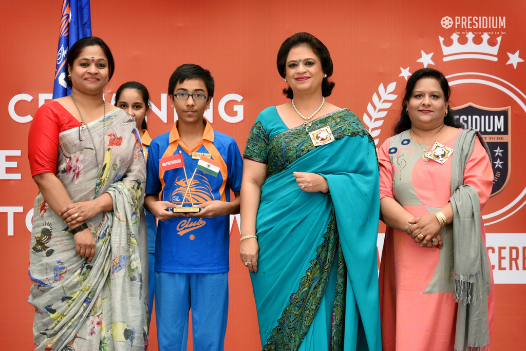 Presidium Rajnagar, INVESTITURE CEREMONY 2018: CROWNING LEADERS OF PRESIDIUM!