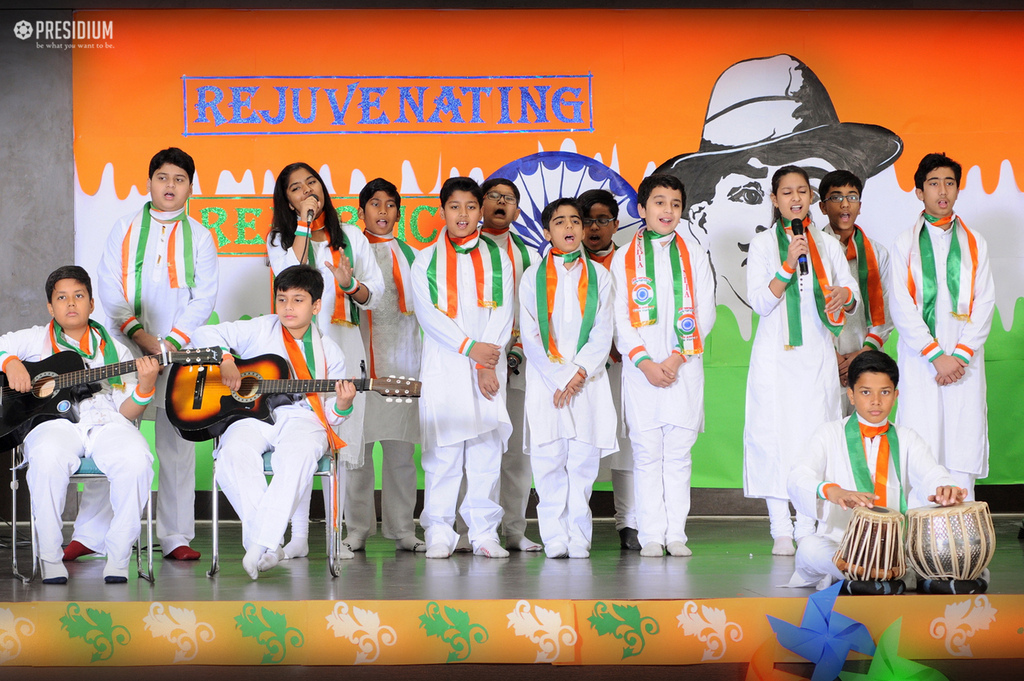 Presidium Rajnagar, REPUBLIC DAY STIRS THE SOULS OF THE PRESIDIANS WITH PATRIOTISM