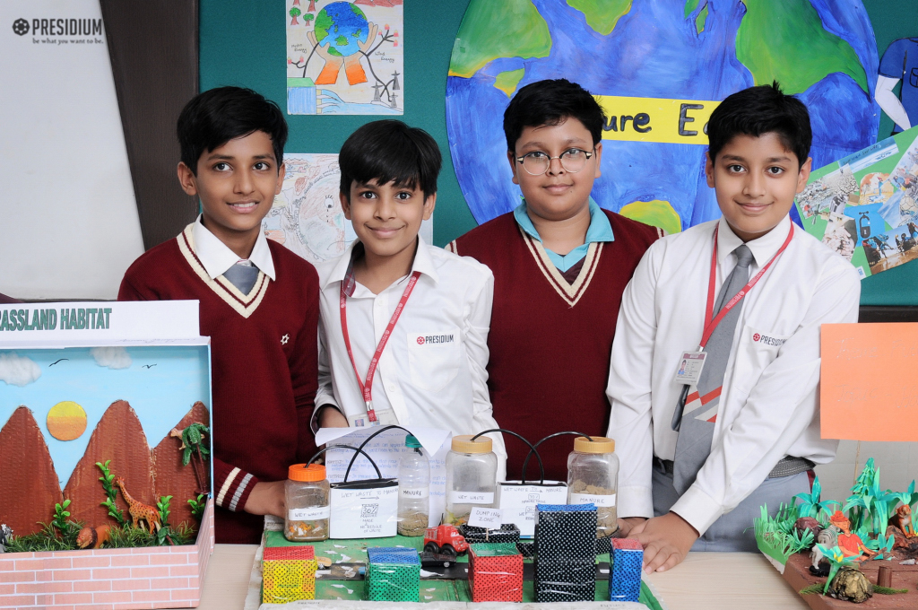 Presidium Rajnagar, PRESIDIANS CELEBRATE SCIENCE WEEK WITH THE THEME ‘FUTURE EARTH’