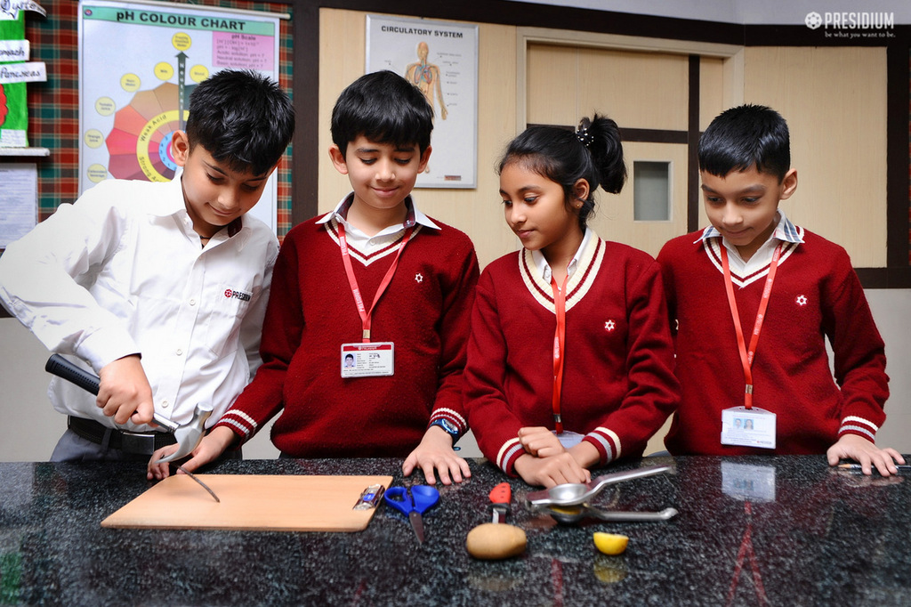 Presidium Gurgaon-57, PRESIDIANS LEARN ABOUT THE PROPERTIES OF AIR WITH AN EXPERIMENT