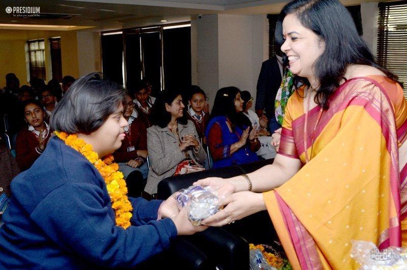 Presidium Gurgaon-57, PRESIDIUM GURGAON 57 GIVES A HEARTFELT WELCOME TO SPARSH STUDENTS