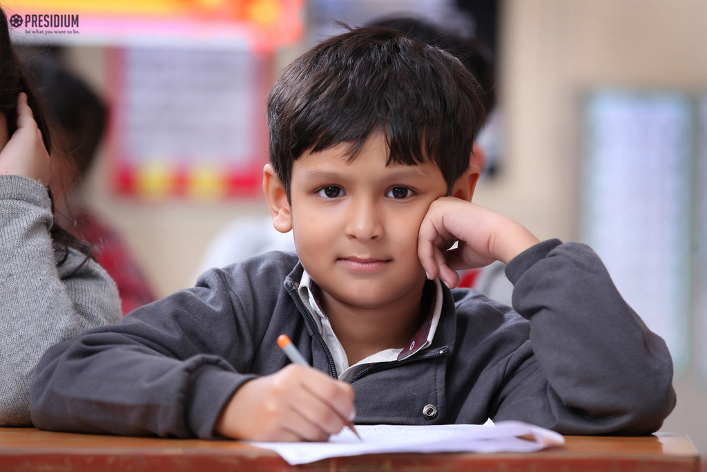 Presidium Indirapuram, SPELLATHON: YOUNG GRAMMATICIANS DISPLAY THEIR POWER OF VOCABULARY