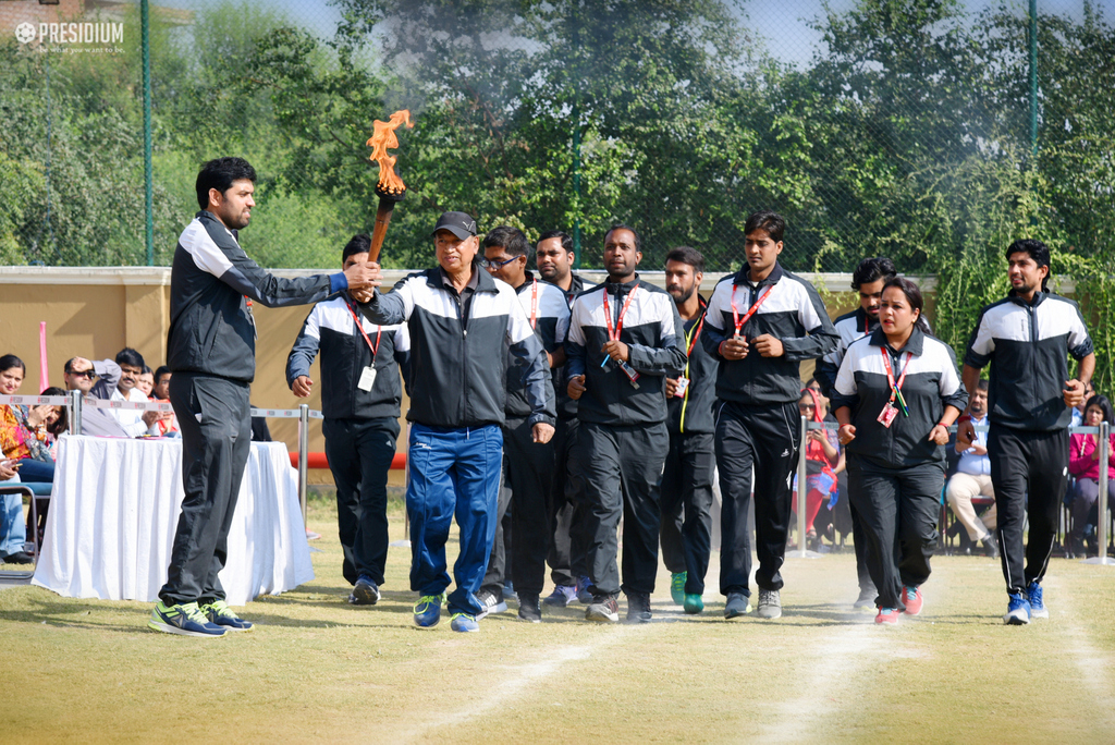 Presidium Gurgaon-57, SPORTS DAY PRIZE DISTRIBUTION: REWARDING OUR YOUNG ACHIEVERS