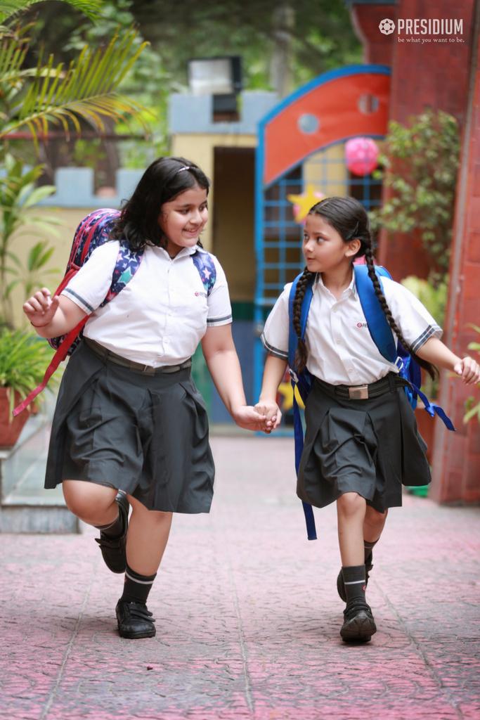 Presidium Vivek Vihar, PRESIDIUM GATES OPEN TO WELCOME EXCITED STUDENTS AFTER VACATIONS