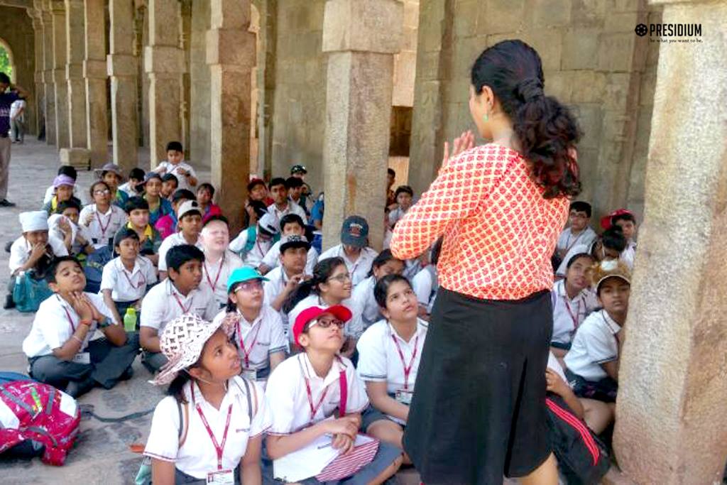 Presidium Indirapuram, VISIT TO QUTUB COMPLEX: PRESIDIANS UNRAVEL A FUN ITIHASS WALK