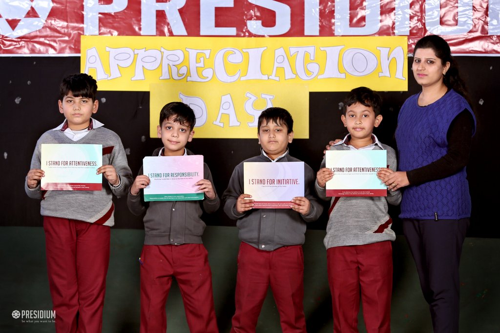 Presidium Vivek Vihar, APPRECIATION DAY: AWARDING CERTIFICATES TO MERITORIOUS PRESIDIANS