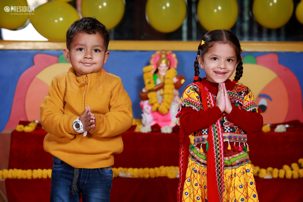 Presidium Vivek Vihar, PRESIDIANS CELEBRATE BASANT PANCHAMI WITH GREAT ARDOR