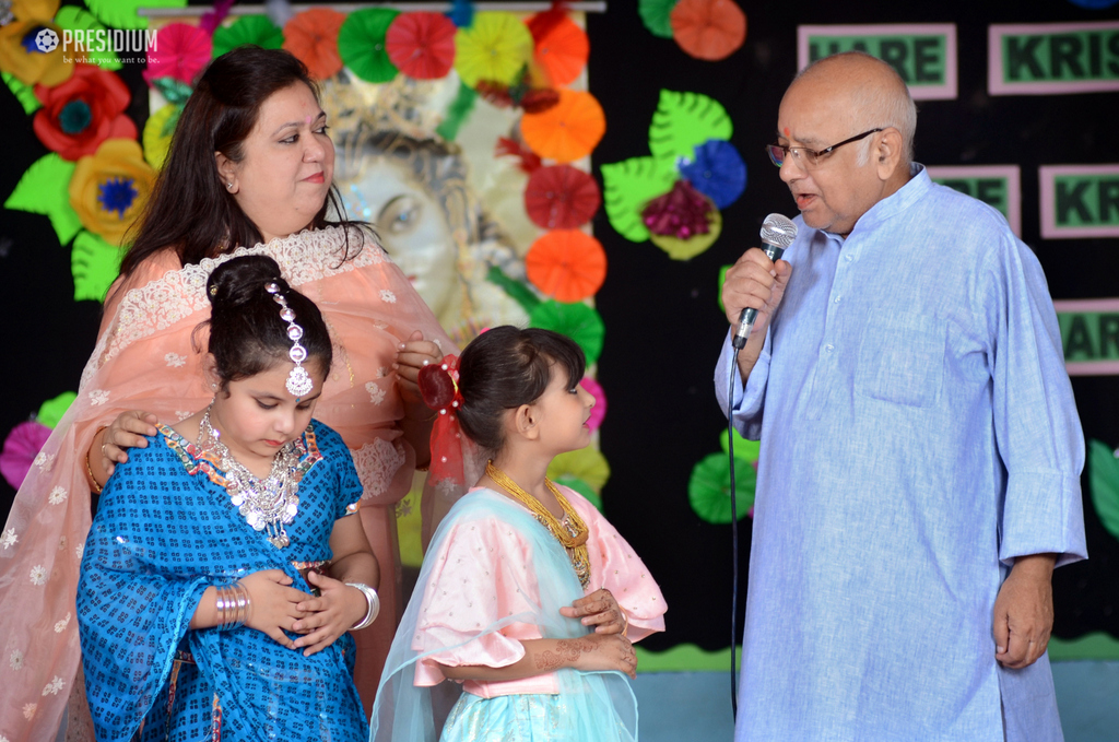 Presidium Vivek Vihar, FLAMBOYANT JANMASHTAMI CELEBRATIONS ELATES YOUNG SOULS