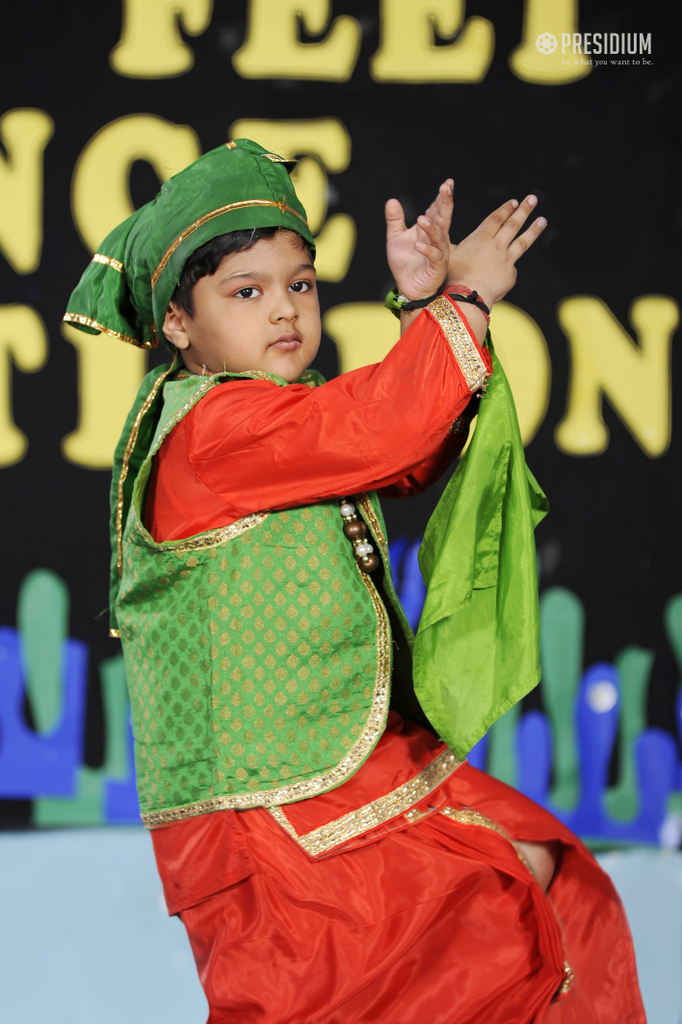 Presidium Vivek Vihar, PRAISEWORTHY POWERFUL PERFORMANCES AT INTERCLASS DANCE CONTEST