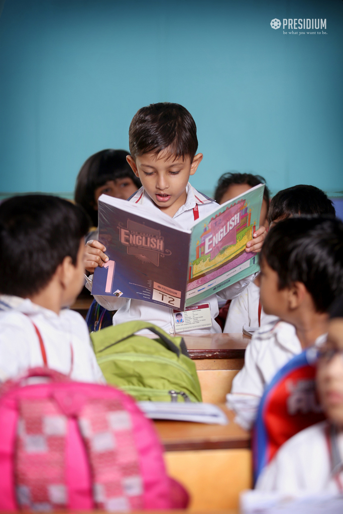 Presidium Vivek Vihar, STORY READING COMPETITION: YOUNG READERS SAVOR THE MAGIC OF BOOKS