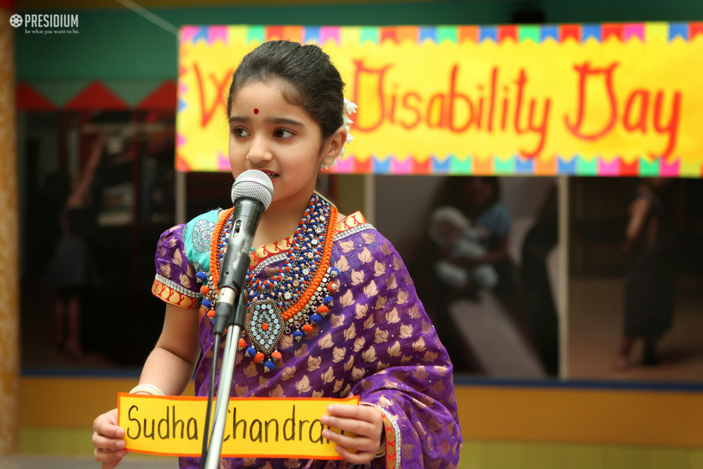 Presidium Dwarka-6, WORLD DISABILITY DAY: RECOGNISE THEM FOR THEIR ABILITIES! 