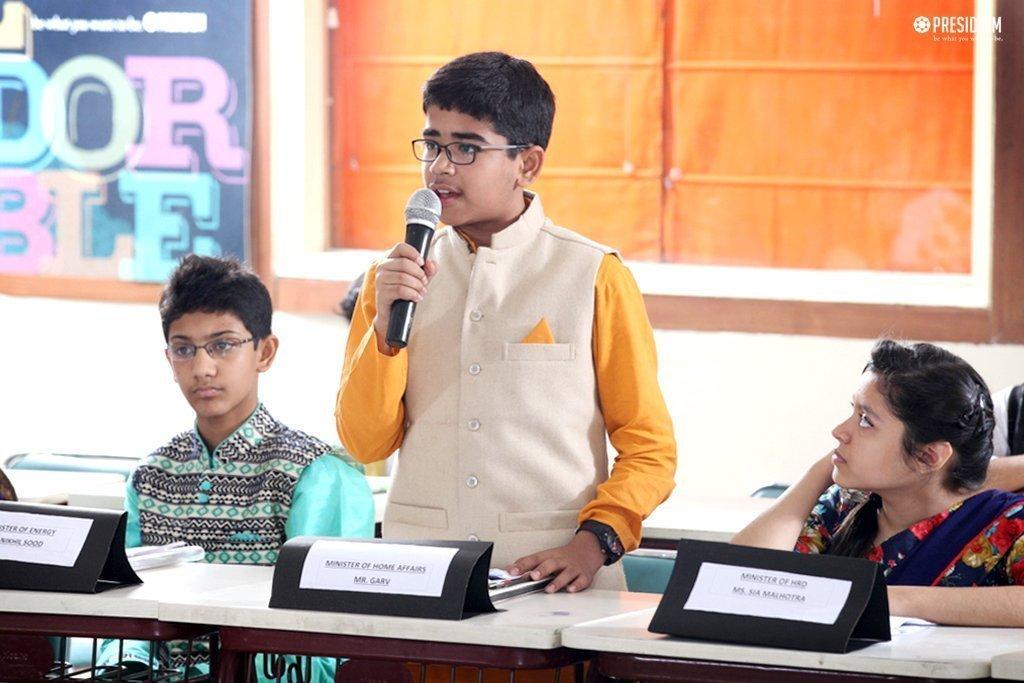 Presidium Indirapuram, YOUTH PARLIAMENT: A STEPPING STONE FOR FUTURE POLITICAL THINKERS