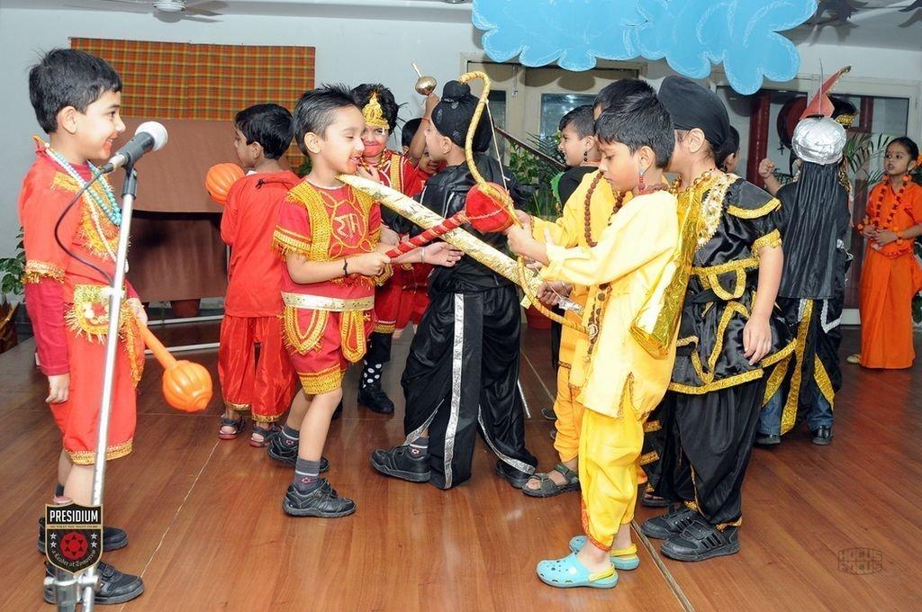 Presidium Rajnagar, PRESIDIANS CELEBRATE DUSSEHRA WITH GREAT CHEER AND APLOMB